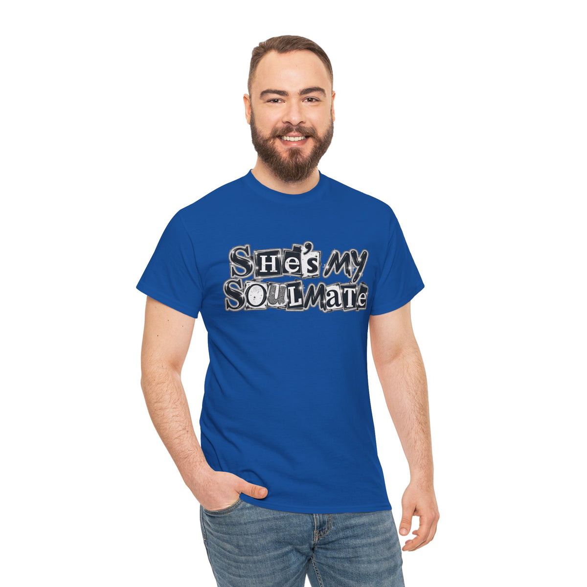 She's My Soulmate Couples T-Shirt