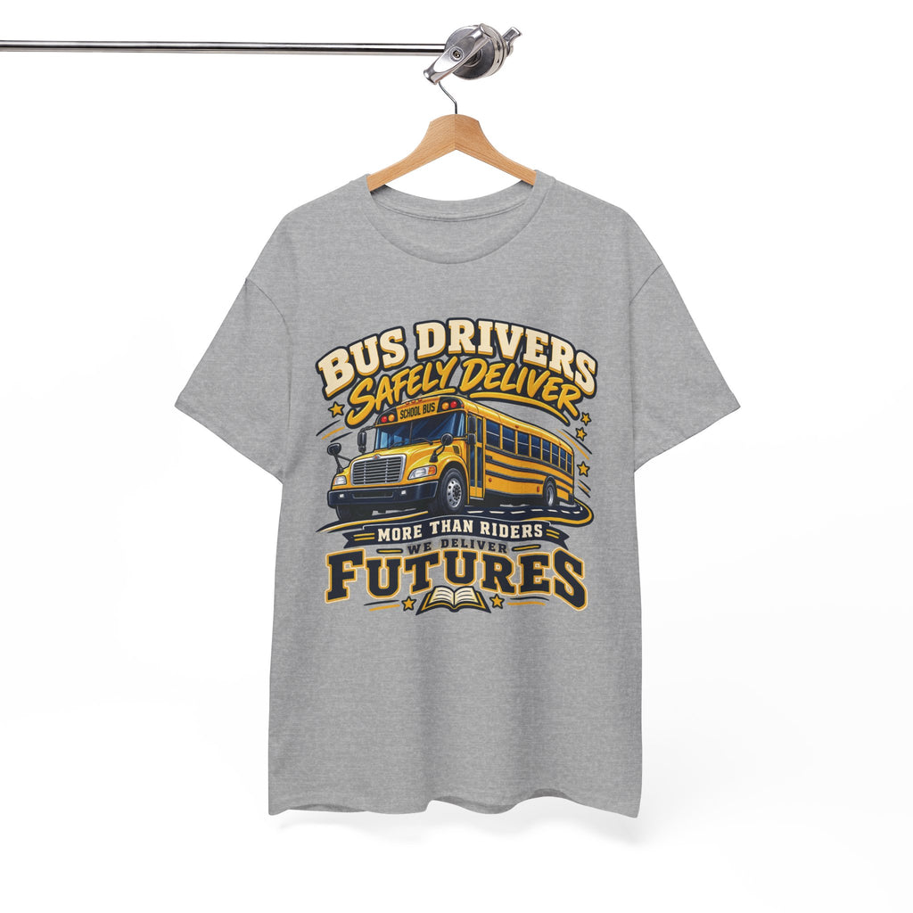 Bus Drivers Safely Deliver Futures Graphic T-Shirt
