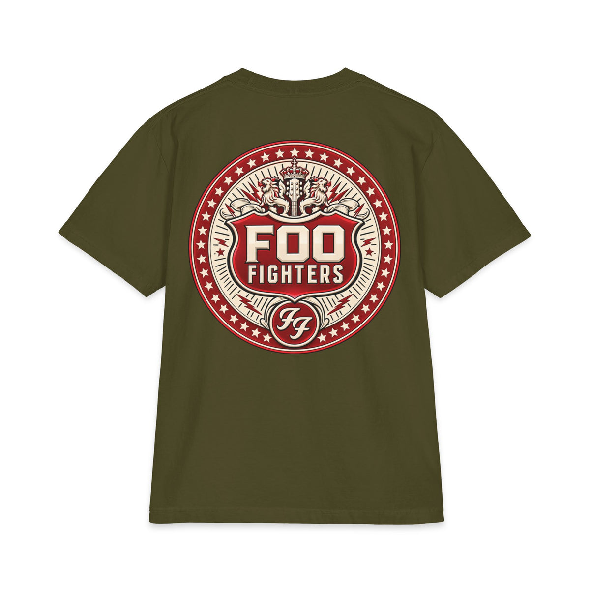 Foo Fighters Skull Logo T-Shirt | Rock Band Graphic Tee