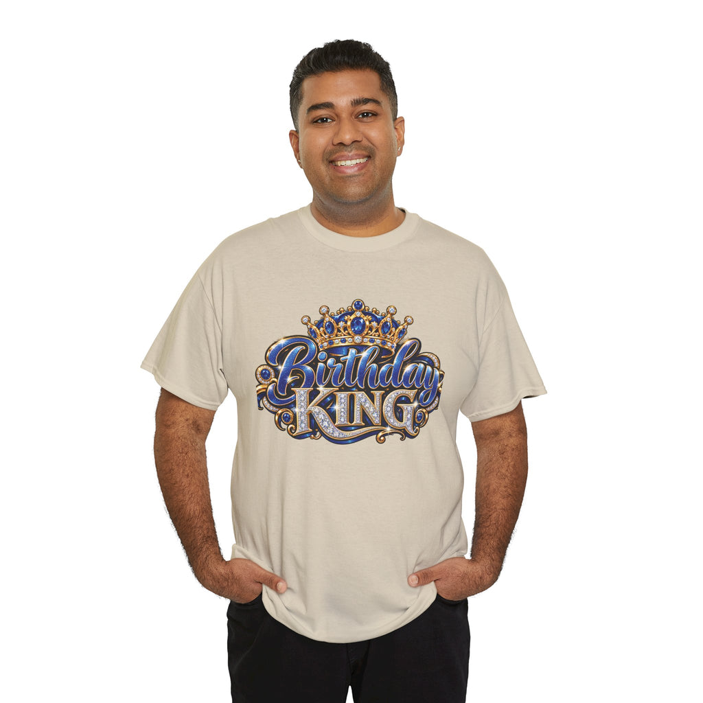 Birthday King Crown Graphic T-Shirt