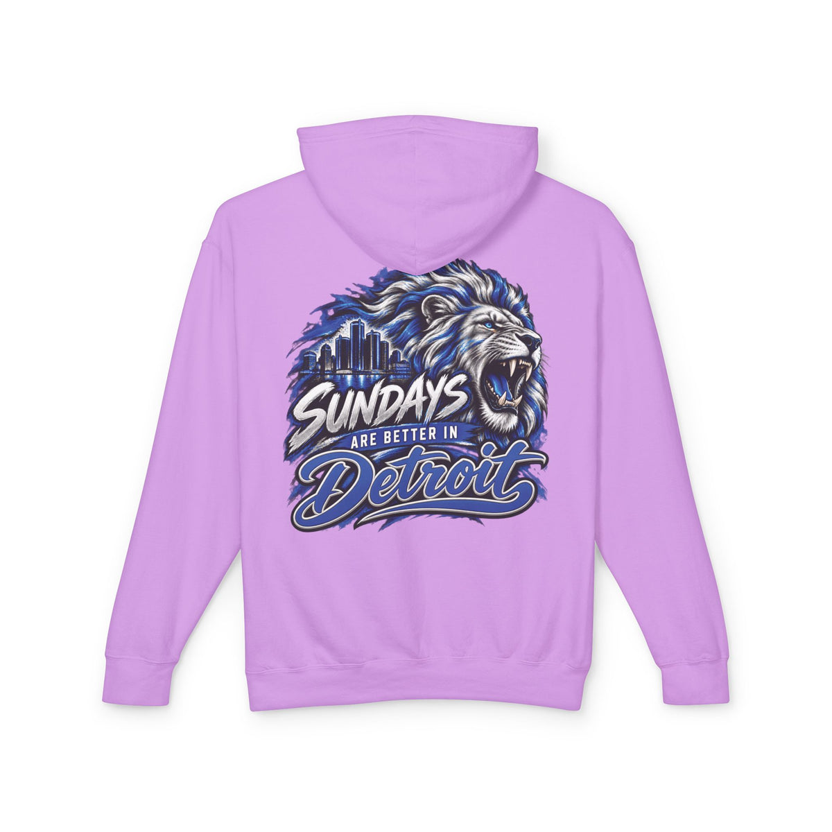 Detroit Motor City Grit Sundays Hoodie