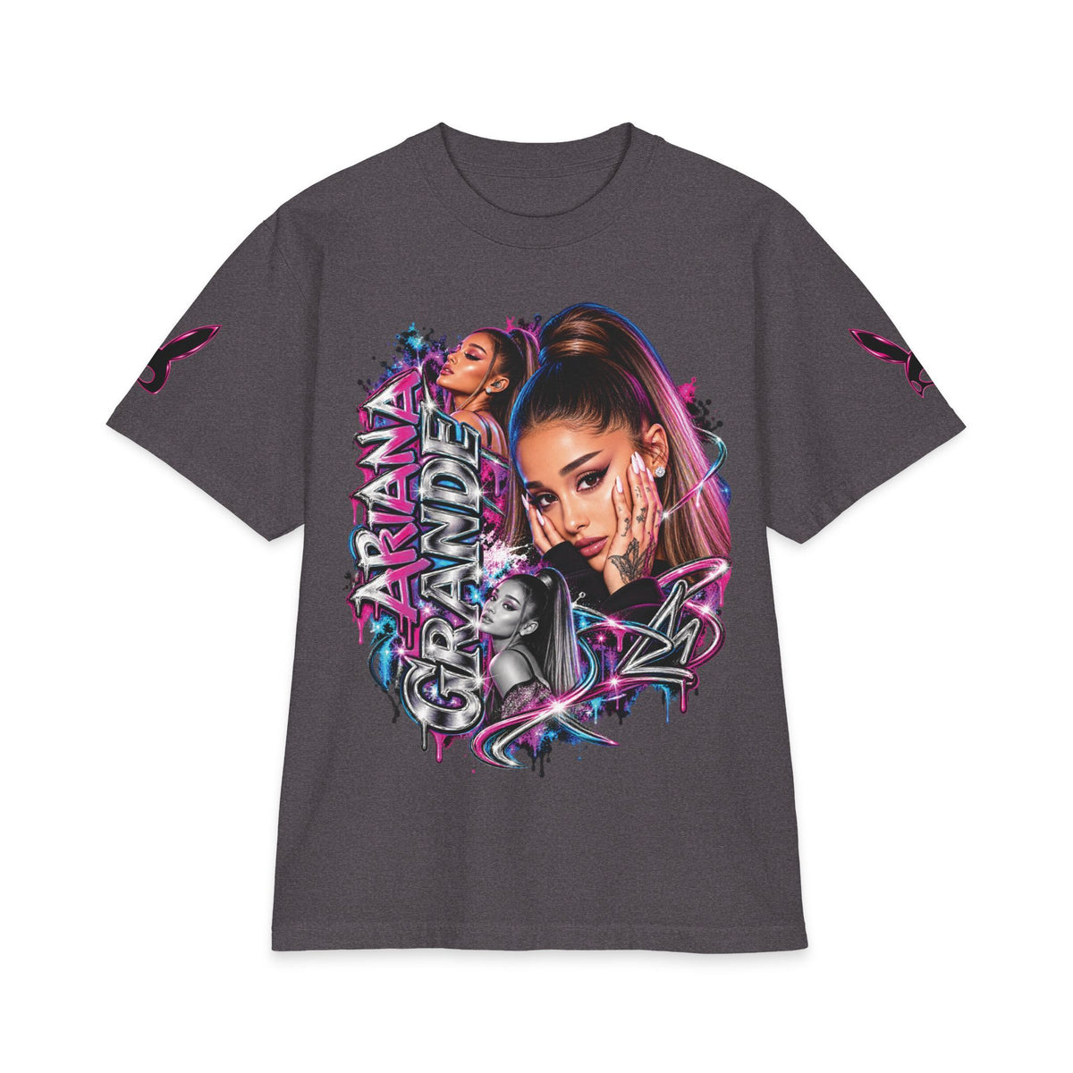 Ariana Pop Star Portrait tee | Graphic Music Icon T-Shirt