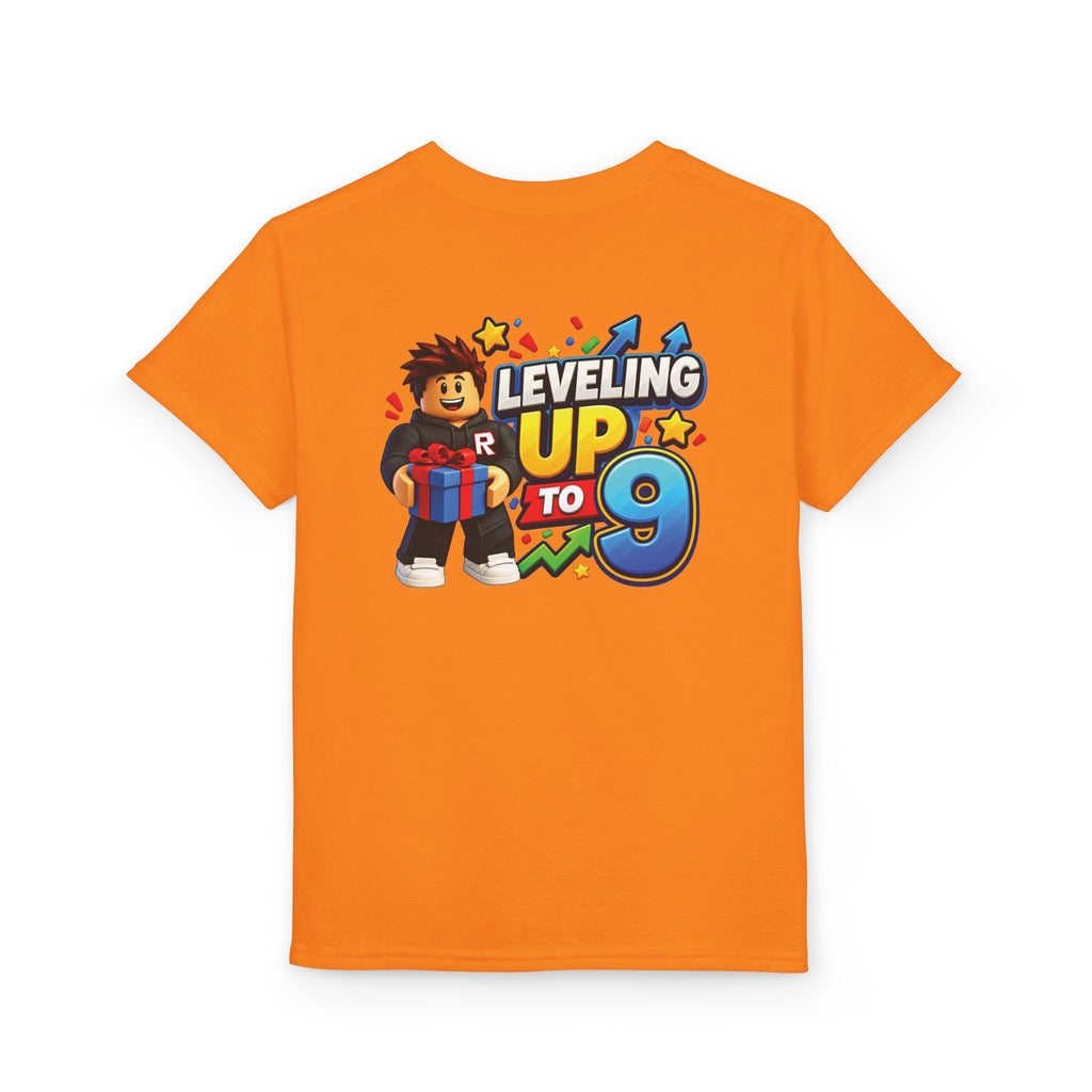 Roblox Birthday Leveling Up 9 Youth T-Shirt