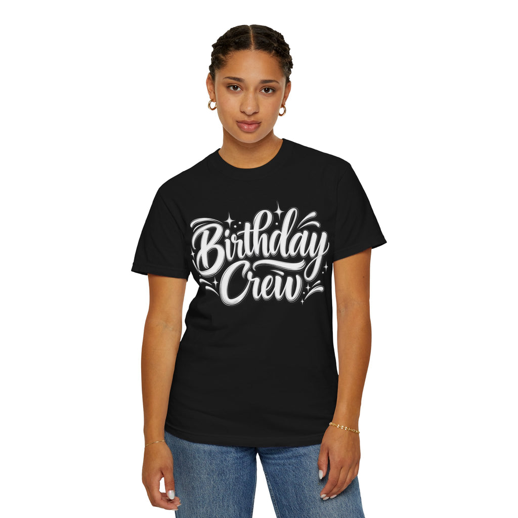 Birthday Crew Graphic T-Shirt