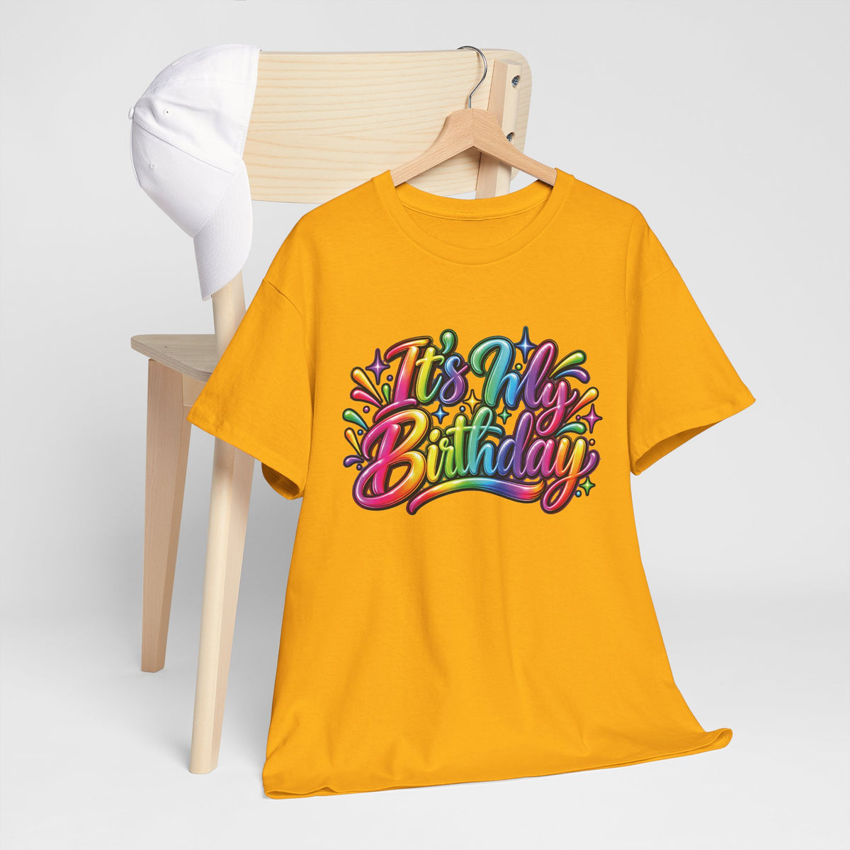 It’s My Birthday Colorful Celebration T-Shirt