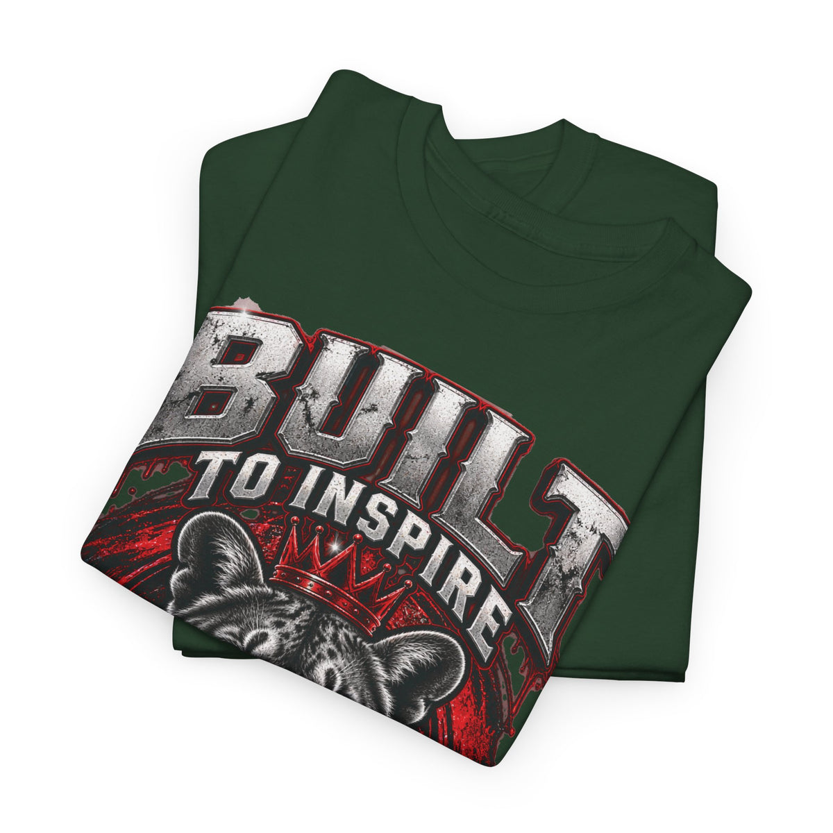 Built to Inspire His Purpose Couples Tiger Graphic T-Shirt