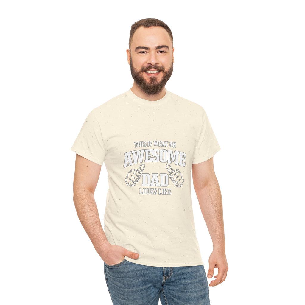 Awesome Dad T-Shirt | "This Is What An Awesome Dad Looks Like", Fathers Day Tee