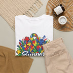 Support Squad T-Shirt | Autism Awareness Ribbon, Puzzle Heart Design