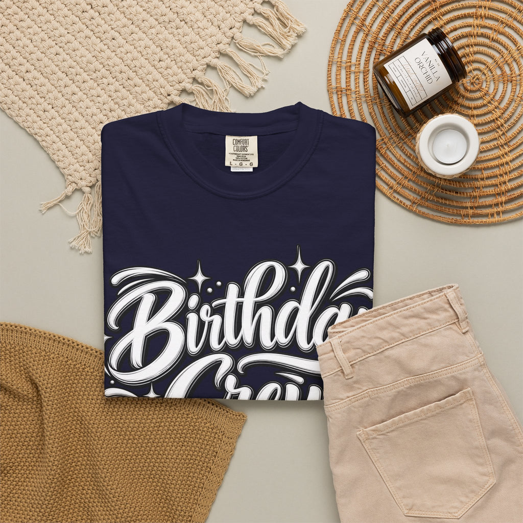 Birthday Crew Graphic T-Shirt