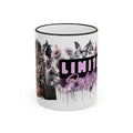 Limitless Beauty Mug | Accent Rim & Handle Ceramic Coffee Cup