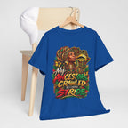 My Ancestors Crawled So I Could Stride T-Shirt | Afrocentric Heritage Pride Tee