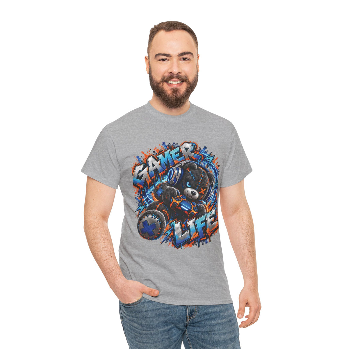 Gamer for Life Graphic T-Shirt