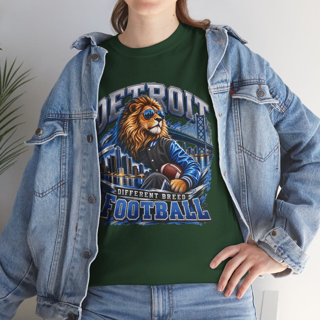 Detroit Lions Football Graphic T-Shirt