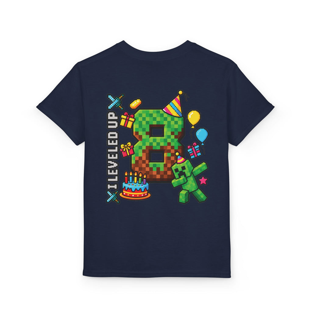 Bruh It’s My Birthday Minecraft-Inspired Youth T-Shirt