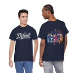 Detroit Script Tee | 313 Drip Skyline T-Shirt