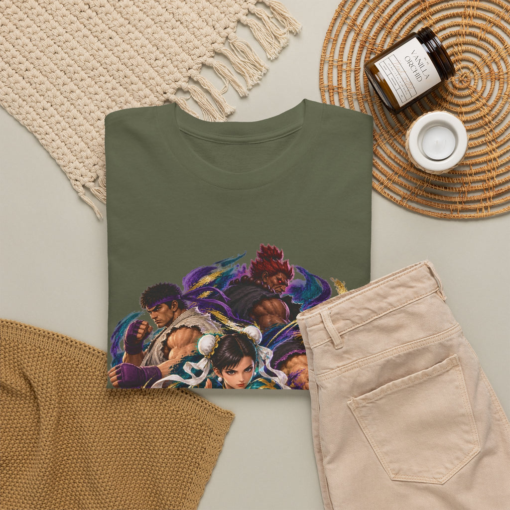 Street Fighter Characters Graphic T-Shirt