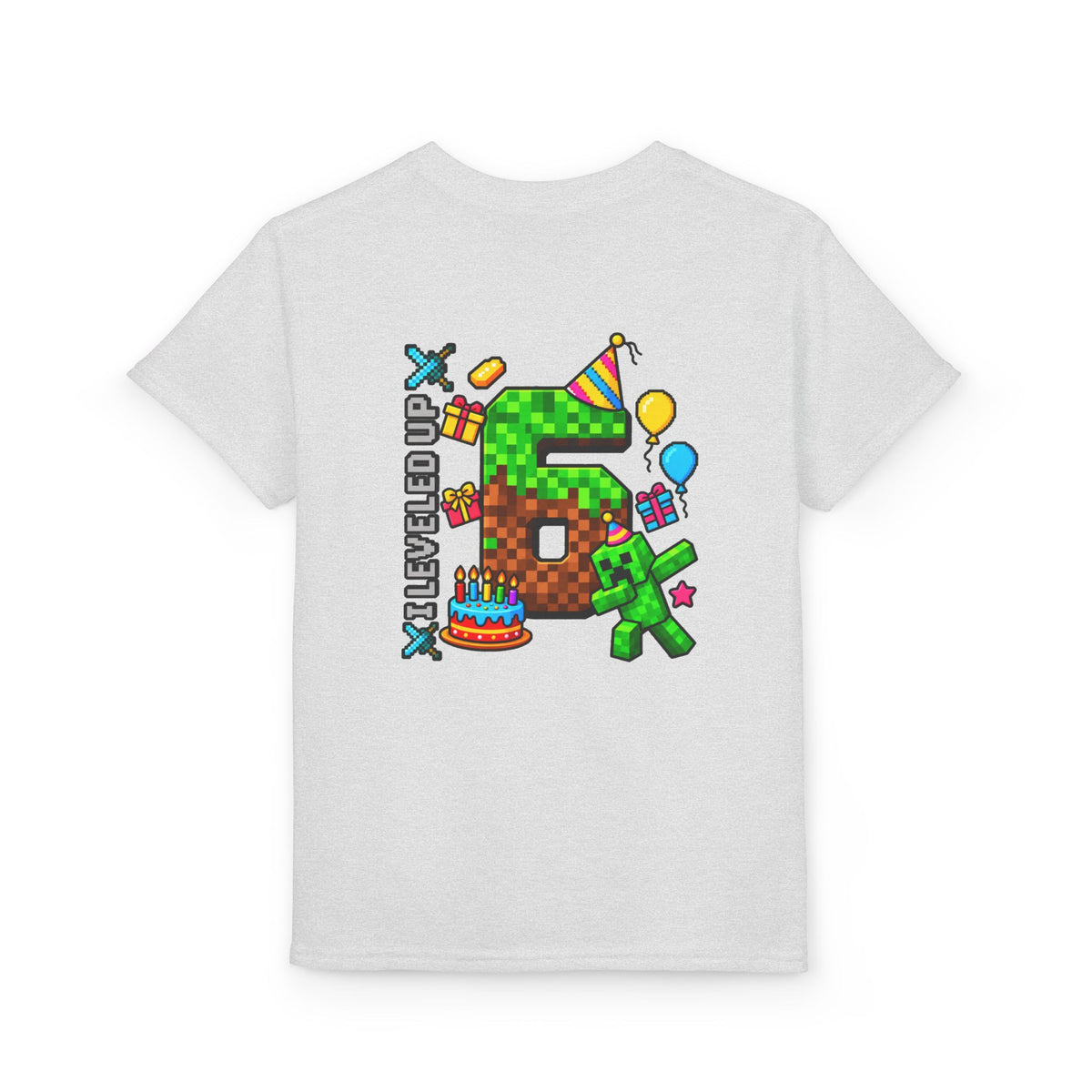 Bruh It’s My Birthday Youth T-Shirt – Pixel Gaming Birthday Shirt