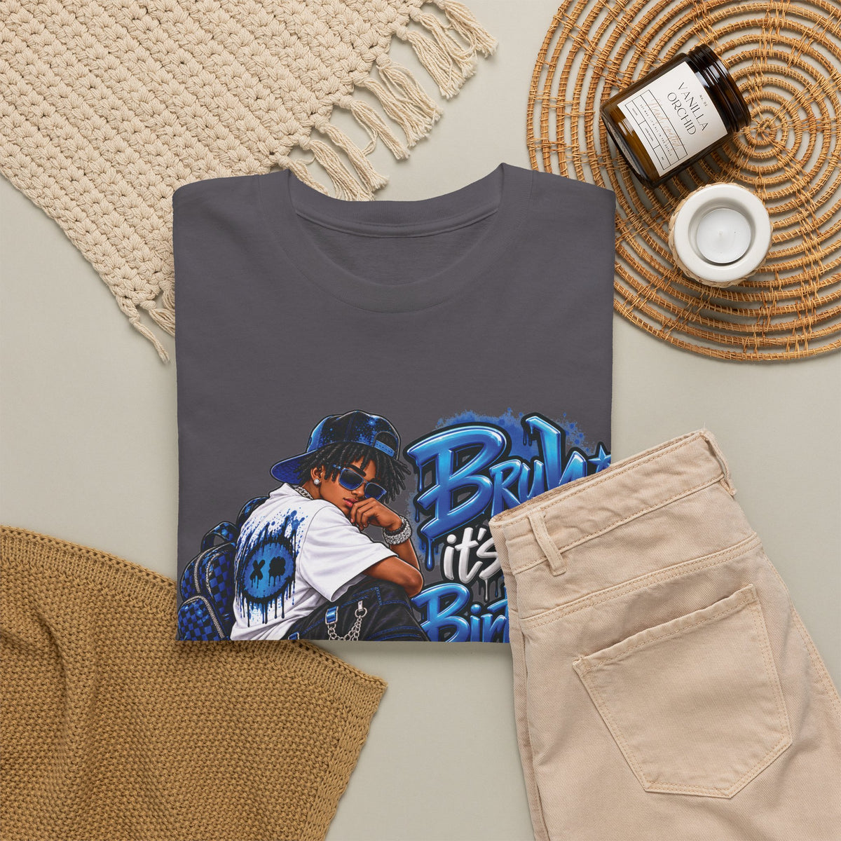 Bruh It’s My Birthday Graphic T-Shirt