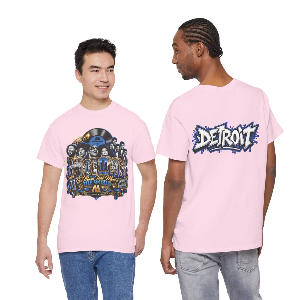 Motown Legends Tee | Detroit Graffiti Back