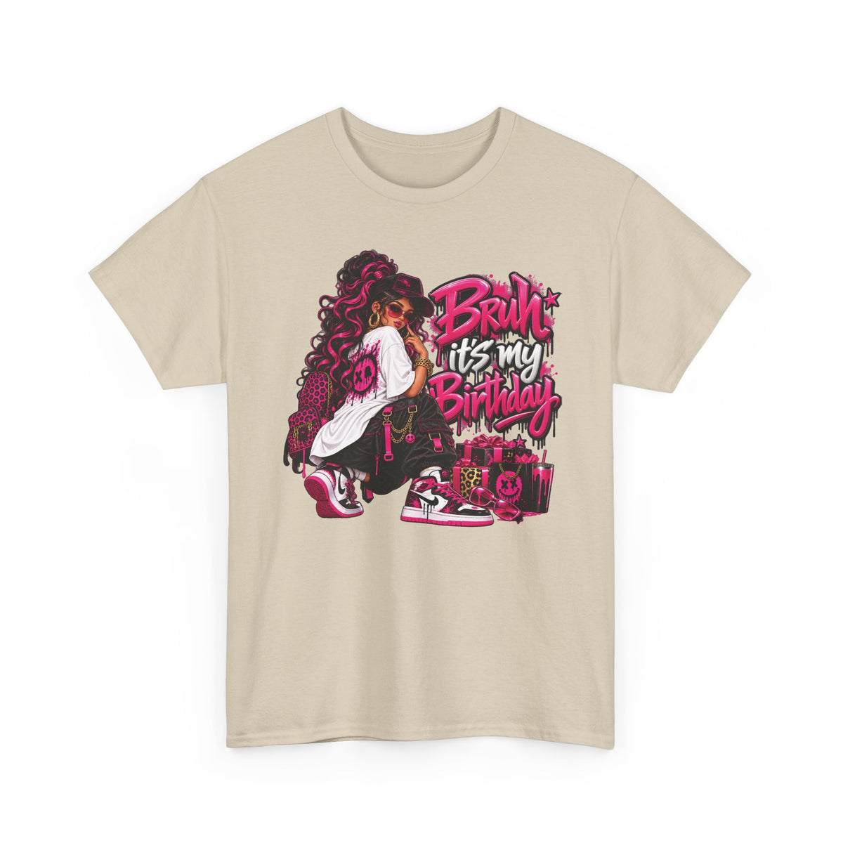 “Bruh, It’s My Birthday” Birthday Graphic T-Shirt