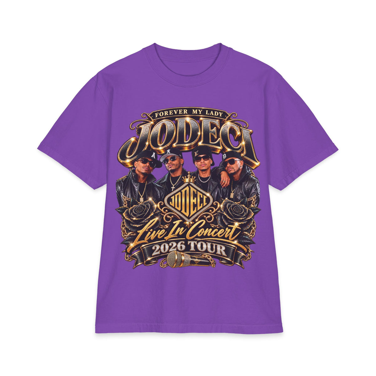 Jodeci Live In Concert 2026 Tour T-Shirt | R&B Band Tee