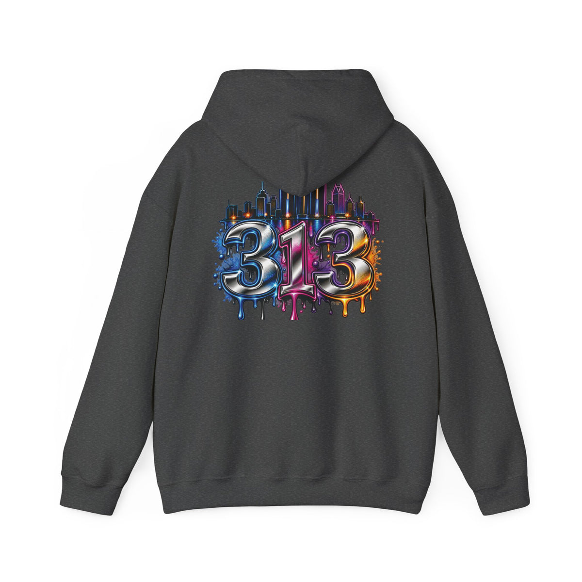 Detroit 313 City Pride Hoodie