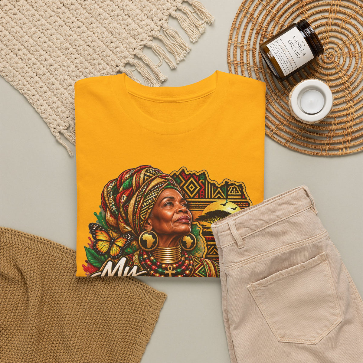 My Ancestors Crawled So I Could Stride T-Shirt | Afrocentric Heritage Pride Tee