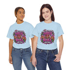 All The Pretty Girls Roll Like This T-Shirt | Pink Graffiti Cannabis Hands Design