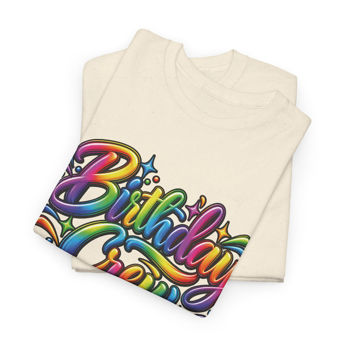 Birthday Crew Colorful Celebration T-Shirt