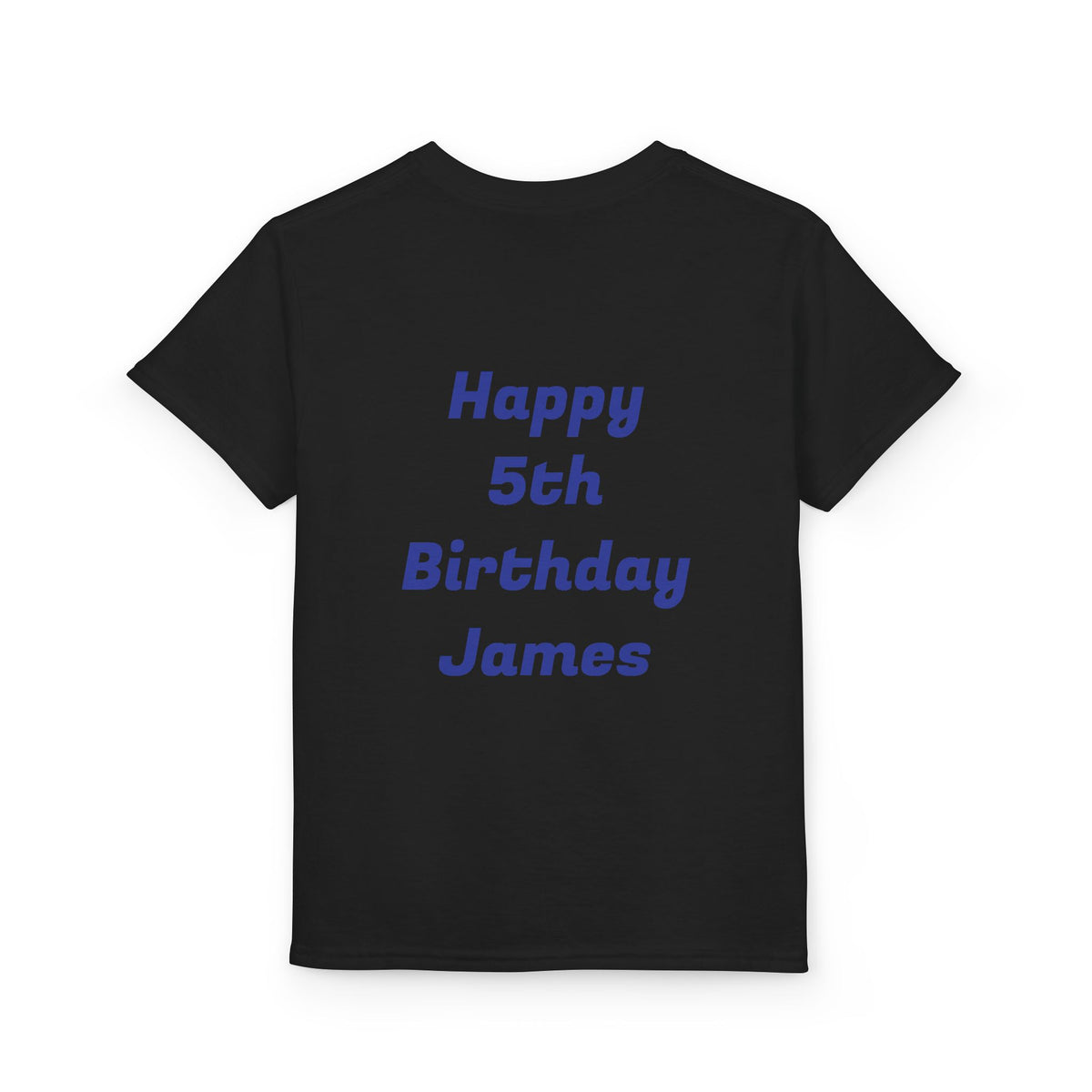 Wild About Being UNO Birthday Boy T-Shirt | Personalized Backprint