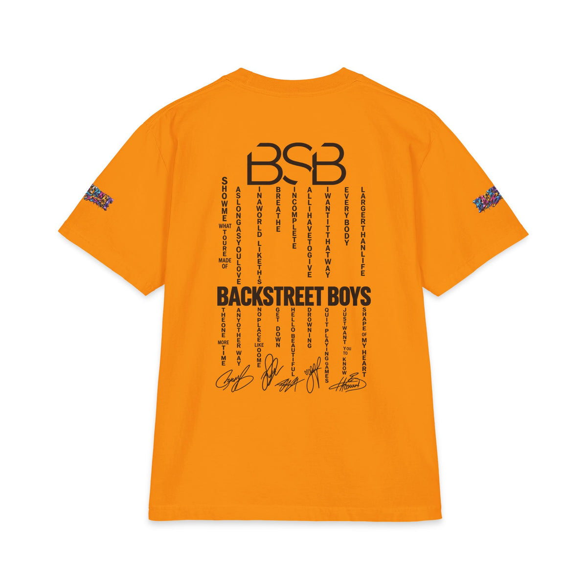 Backstreet Boys Graphic T-Shirt | Retro 90s Pop Band Tee