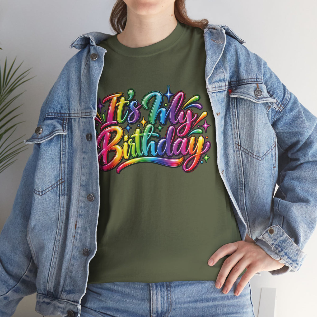 It’s My Birthday Colorful Celebration T-Shirt