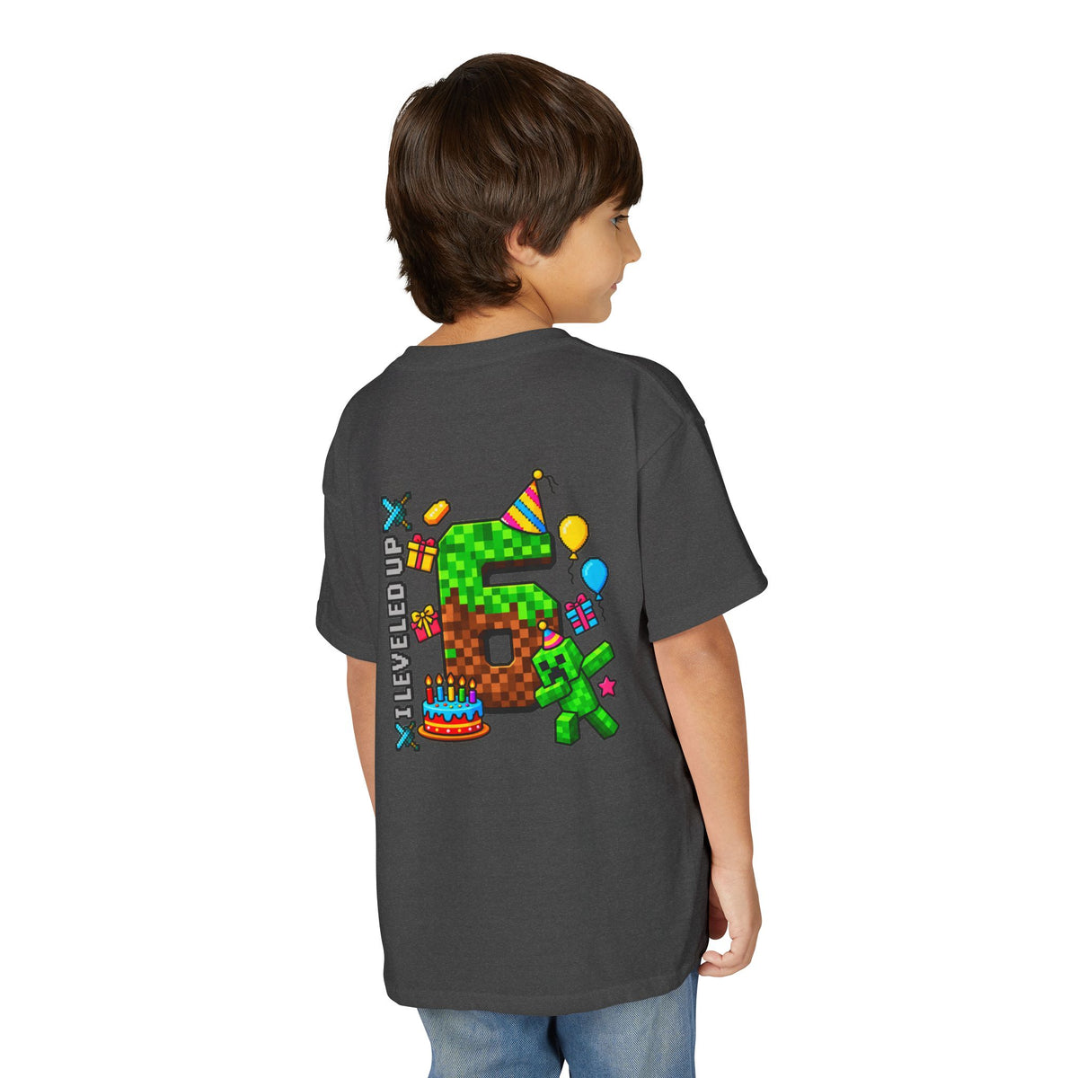 Bruh It’s My Birthday Youth T-Shirt – Pixel Gaming Birthday Shirt