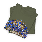 Birthday Blue Queen Crown Graphic Tee