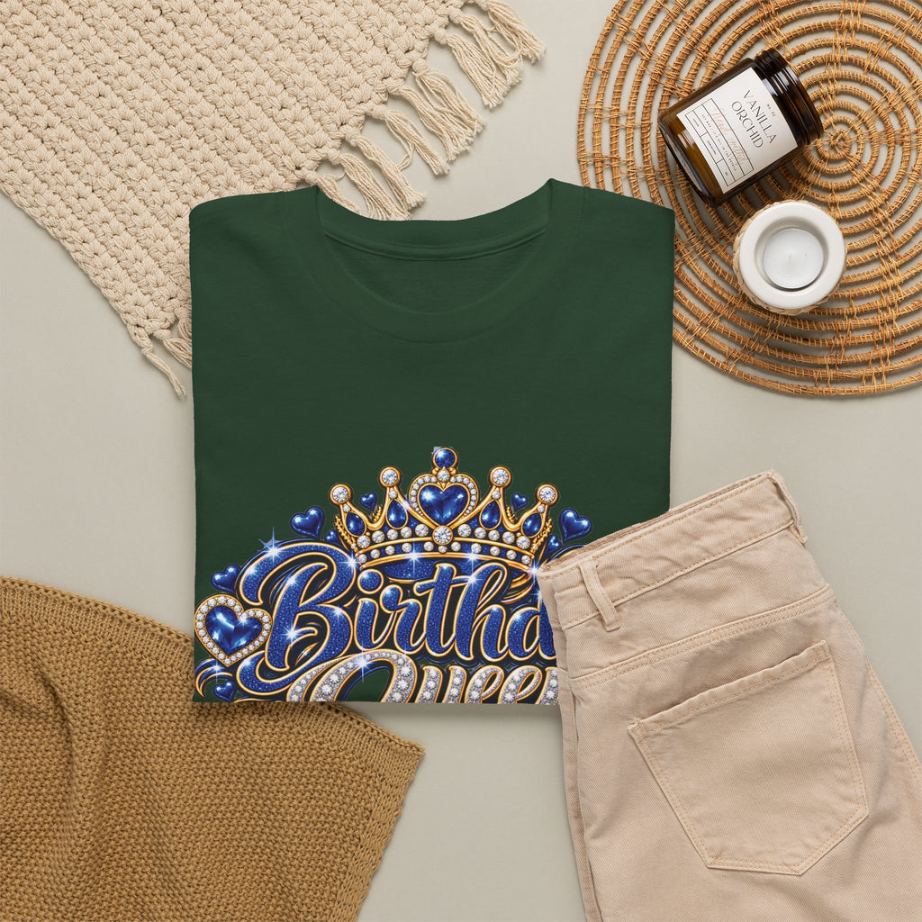 Birthday Queen Crown Graphic T-Shirt