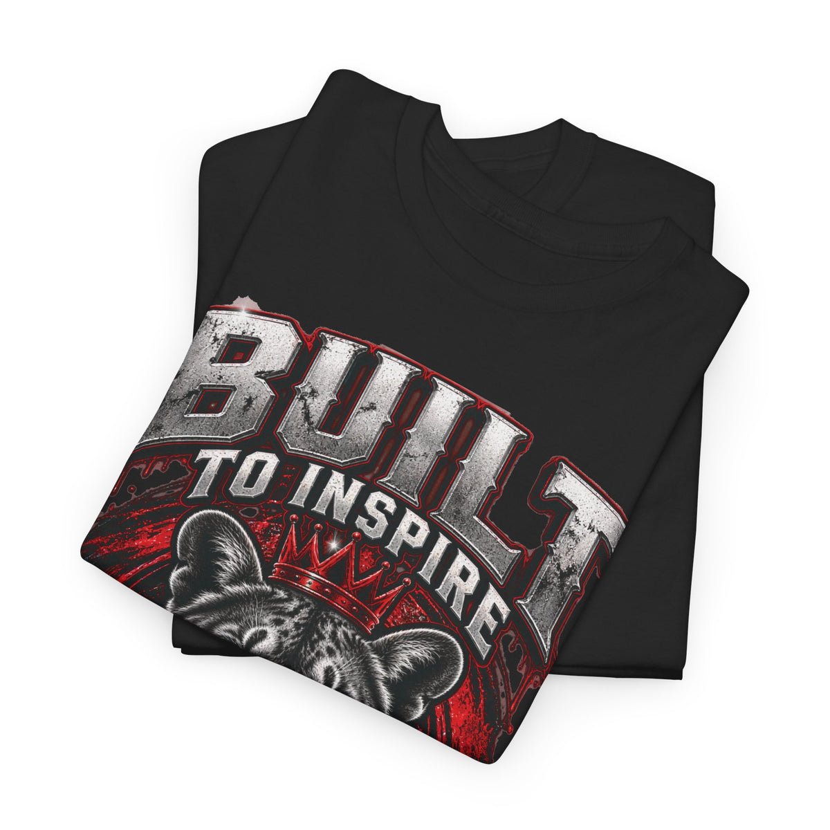Built to Inspire His Purpose Couples Tiger Graphic T-Shirt