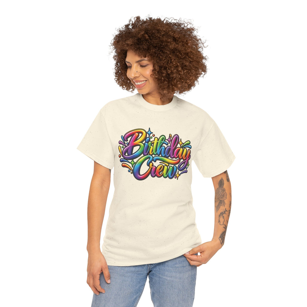 Birthday Crew Colorful Celebration T-Shirt