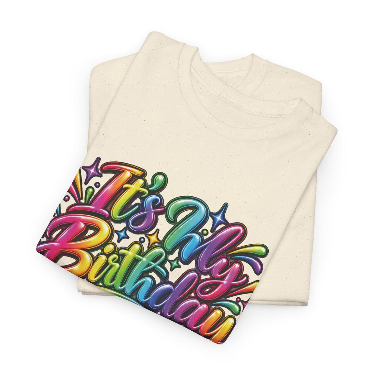 It’s My Birthday Colorful Celebration T-Shirt