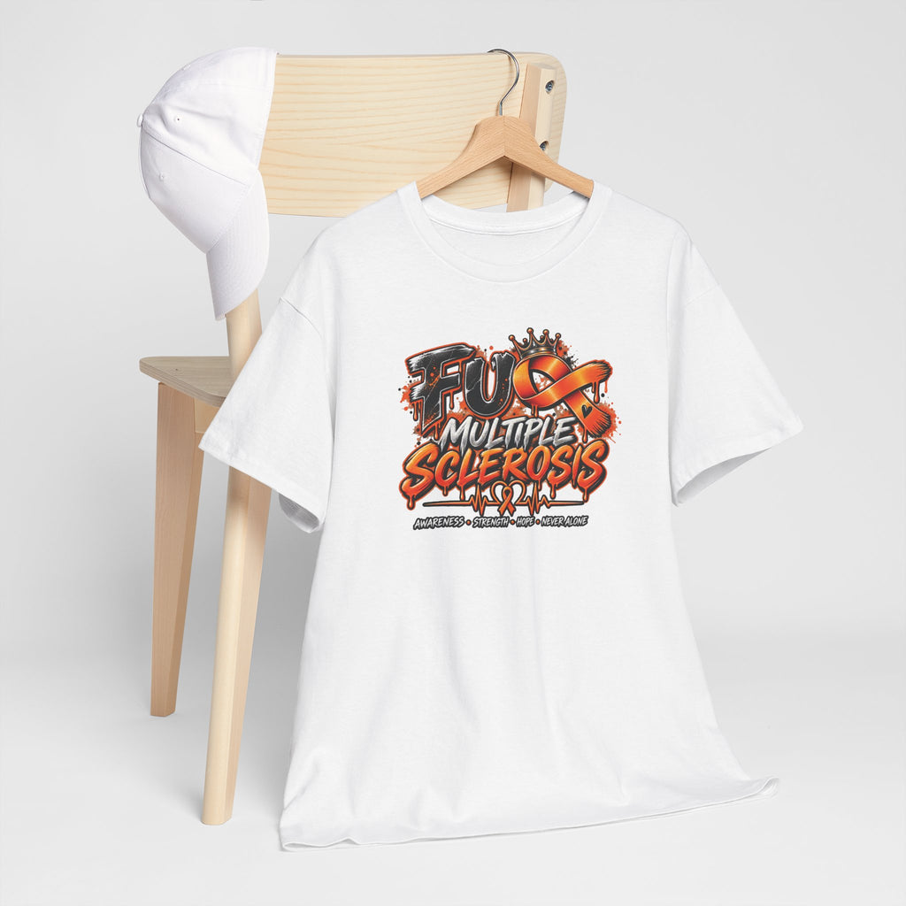 Fight Multiple Sclerosis T-Shirt | MS Awareness Ribbon, Neurology Support