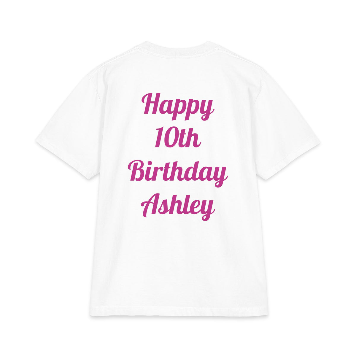 Kpop Hunter Demon Birthday Girl T-Shirt | Colorful Cartoon Letters, Balloons & Characters