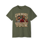 Cash Money Birdman & Master P Tour T-Shirt | Rap Hip Hop Vintage Poster