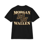M Wallen portrait T-Shirt | Country Music tee, MV logo back