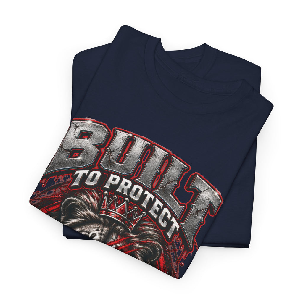 Built to Protect Her Peace Couples Graphic T-Shirt