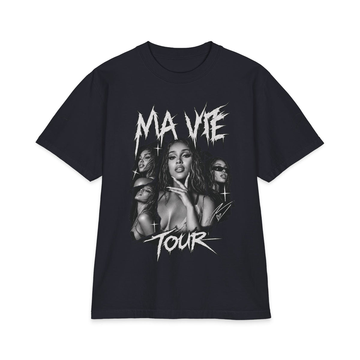 Doja Ma vie Tour band tee | Concert tour shirt, 2026 tour dates backprint