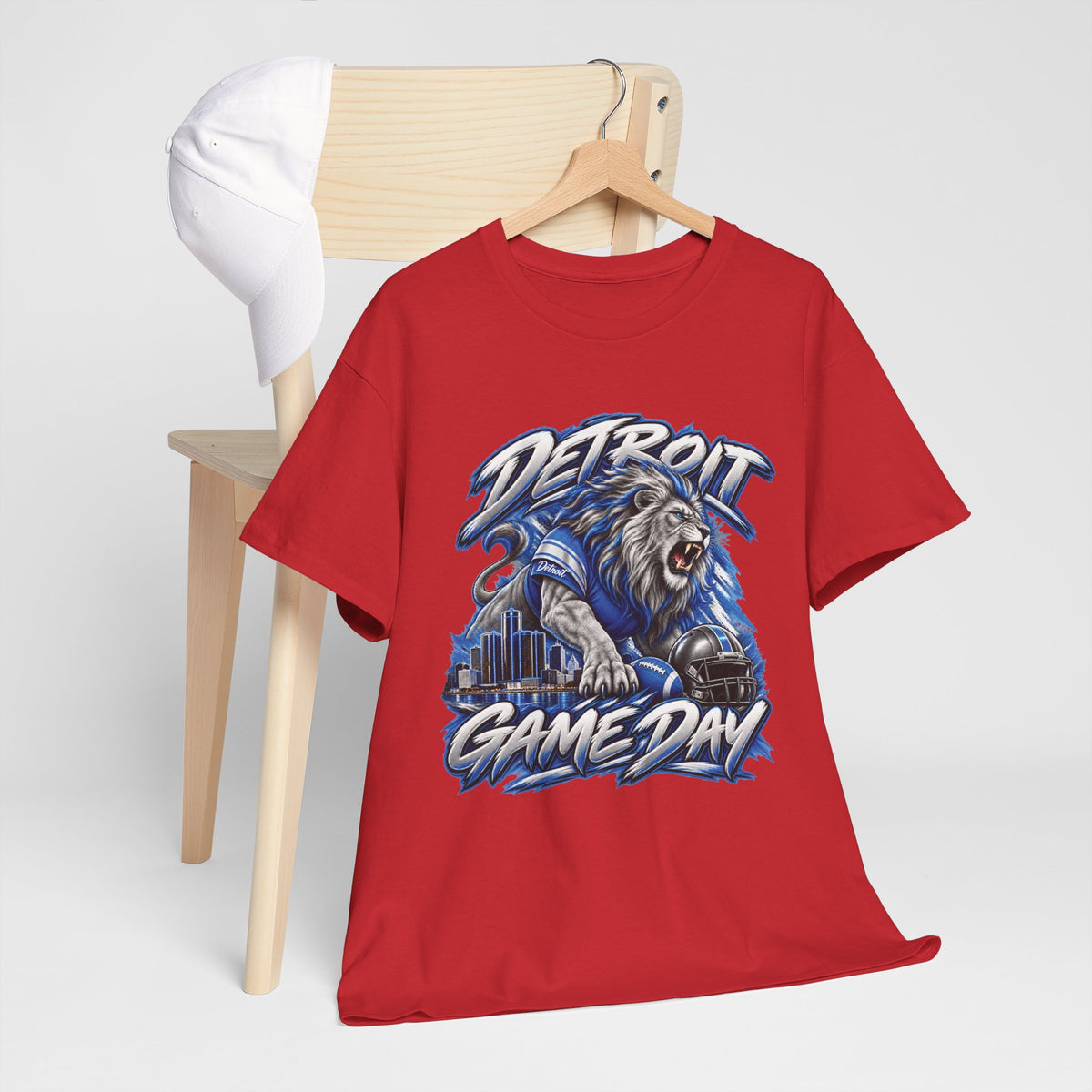 Detroit Game Day Lions Football T-Shirt