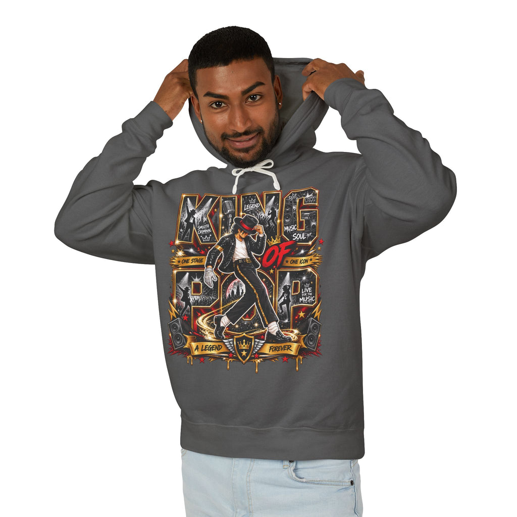 King of Pop Graphic Hoodie | Retro Michael Jackson Tribute