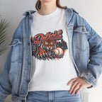 Detroit Tiger Baseball T-Shirt | Detroit skyline, claw marks