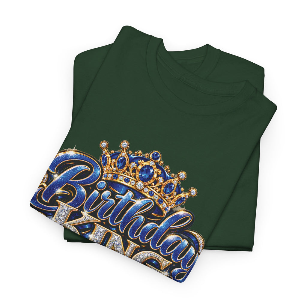 Birthday King Crown Graphic T-Shirt