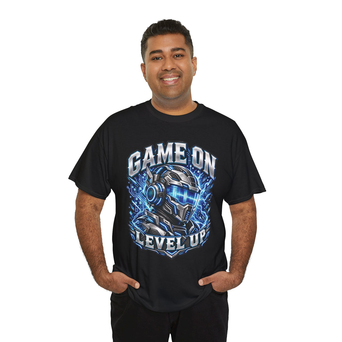Game On Level Up Gamer Graphic T-Shirt