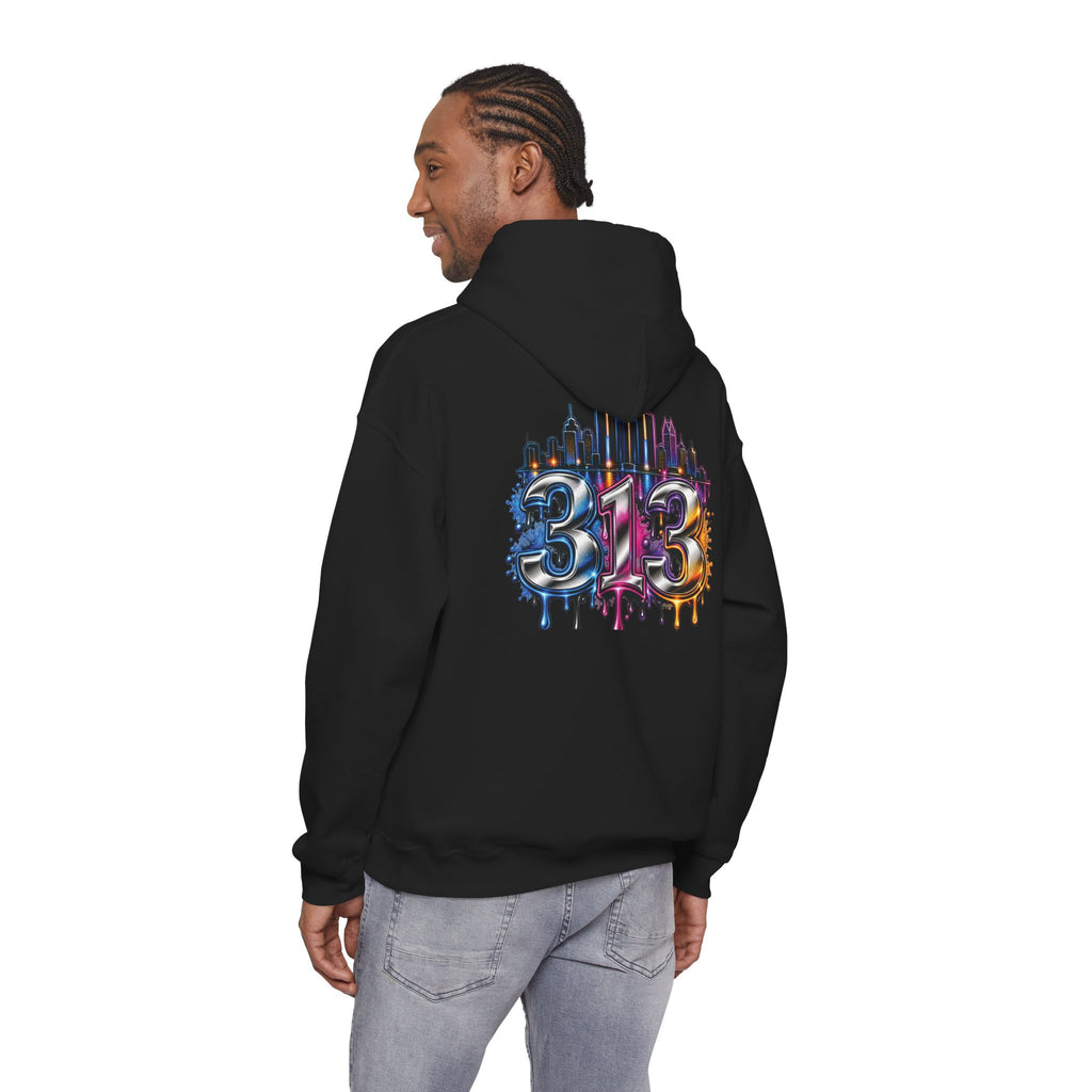 Detroit 313 City Pride Hoodie